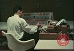 Image of early model computer use in banking United States USA, 1961, second 36 stock footage video 65675077348