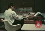 Image of early model computer use in banking United States USA, 1961, second 39 stock footage video 65675077348