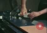 Image of early model computer use in banking United States USA, 1961, second 44 stock footage video 65675077348