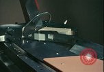 Image of early model computer use in banking United States USA, 1961, second 58 stock footage video 65675077348