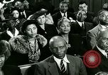 Image Adresses pasteur à l'église congrégation negro United States USA, 1945, de la seconde 1 séquences d'archives historiques vidéo 65675077350