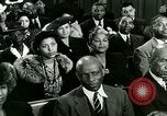 Image Adresses pasteur à l'église congrégation negro United States USA, 1945, de la seconde 3 séquences d'archives historiques vidéo 65675077350