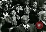 Image Adresses pasteur à l'église congrégation negro United States USA, 1945, de la seconde 4 séquences d'archives historiques vidéo 65675077350