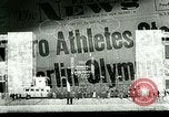 Image of Jesse Owens wins the 100 meter dash Berlin Germany, 1936, second 5 stock footage video 65675077353