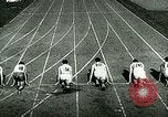 Image of Jesse Owens wins the 100 meter dash Berlin Germany, 1936, second 17 stock footage video 65675077353