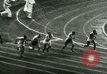 Image of Jesse Owens wins the 100 meter dash Berlin Germany, 1936, second 27 stock footage video 65675077353