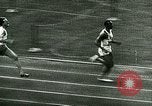 Image of Jesse Owens wins the 100 meter dash Berlin Germany, 1936, second 33 stock footage video 65675077353