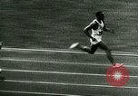 Image of Jesse Owens wins the 100 meter dash Berlin Germany, 1936, second 34 stock footage video 65675077353