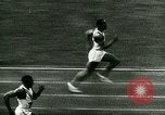Image of Jesse Owens wins the 100 meter dash Berlin Germany, 1936, second 35 stock footage video 65675077353