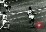 Image of Jesse Owens wins the 100 meter dash Berlin Germany, 1936, second 38 stock footage video 65675077353