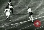 Image of Jesse Owens wins the 100 meter dash Berlin Germany, 1936, second 40 stock footage video 65675077353