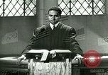Image of African American congregation in church Europe, 1942, second 1 stock footage video 65675077354