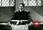 Image of African American congregation in church Europe, 1942, second 4 stock footage video 65675077354