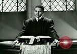 Image of African American congregation in church Europe, 1942, second 5 stock footage video 65675077354