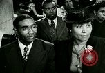 Image of African American congregation in church Europe, 1942, second 14 stock footage video 65675077354