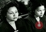 Image of African American congregation in church Europe, 1942, second 18 stock footage video 65675077354