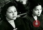 Image of African American congregation in church Europe, 1942, second 19 stock footage video 65675077354