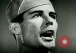 Image of African American recruits begin training in the army United States USA, 1942, second 29 stock footage video 65675077356