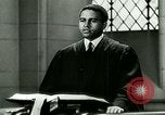 Image of African American church congregation flag showing stars for many military service members United States USA, 1944, second 25 stock footage video 65675077360