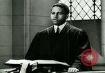 Image of African American church congregation flag showing stars for many military service members United States USA, 1944, second 26 stock footage video 65675077360