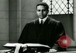 Image of African American church congregation flag showing stars for many military service members United States USA, 1944, second 29 stock footage video 65675077360