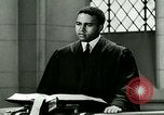 Image of African American church congregation flag showing stars for many military service members United States USA, 1944, second 43 stock footage video 65675077360