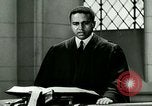 Image of African American church congregation flag showing stars for many military service members United States USA, 1944, second 47 stock footage video 65675077360