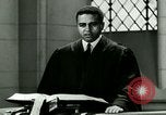 Image of African American church congregation flag showing stars for many military service members United States USA, 1944, second 55 stock footage video 65675077360