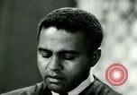 Image of African American church congregation flag showing stars for many military service members United States USA, 1944, second 57 stock footage video 65675077360