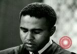 Image of African American church congregation flag showing stars for many military service members United States USA, 1944, second 58 stock footage video 65675077360