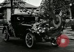 Image of decorated automobiles for Presidential campaign rally United States USA, 1916, second 9 stock footage video 65675077365