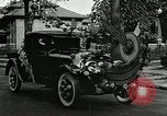 Image of decorated automobiles for Presidential campaign rally United States USA, 1916, second 13 stock footage video 65675077365