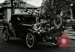 Image of decorated automobiles for Presidential campaign rally United States USA, 1916, second 15 stock footage video 65675077365