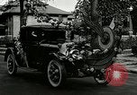 Image of decorated automobiles for Presidential campaign rally United States USA, 1916, second 16 stock footage video 65675077365