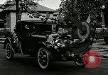Image of decorated automobiles for Presidential campaign rally United States USA, 1916, second 17 stock footage video 65675077365