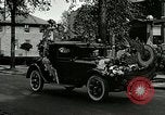 Image of decorated automobiles for Presidential campaign rally United States USA, 1916, second 20 stock footage video 65675077365