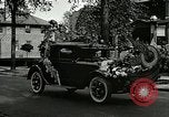 Image of decorated automobiles for Presidential campaign rally United States USA, 1916, second 21 stock footage video 65675077365