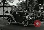 Image of decorated automobiles for Presidential campaign rally United States USA, 1916, second 22 stock footage video 65675077365