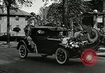 Image of decorated automobiles for Presidential campaign rally United States USA, 1916, second 23 stock footage video 65675077365