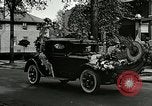 Image of decorated automobiles for Presidential campaign rally United States USA, 1916, second 24 stock footage video 65675077365