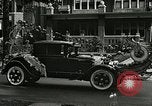 Image of decorated automobiles for Presidential campaign rally United States USA, 1916, second 28 stock footage video 65675077365