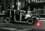 Image of decorated automobiles for Presidential campaign rally United States USA, 1916, second 40 stock footage video 65675077365