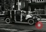 Image of decorated automobiles for Presidential campaign rally United States USA, 1916, second 42 stock footage video 65675077365