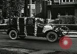 Image of decorated automobiles for Presidential campaign rally United States USA, 1916, second 43 stock footage video 65675077365