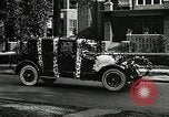 Image of decorated automobiles for Presidential campaign rally United States USA, 1916, second 45 stock footage video 65675077365
