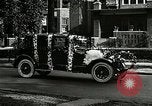 Image of decorated automobiles for Presidential campaign rally United States USA, 1916, second 46 stock footage video 65675077365