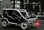 Image of decorated automobiles for Presidential campaign rally United States USA, 1916, second 51 stock footage video 65675077365