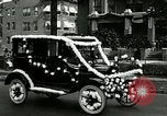 Image of decorated automobiles for Presidential campaign rally United States USA, 1916, second 53 stock footage video 65675077365