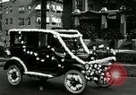 Image of decorated automobiles for Presidential campaign rally United States USA, 1916, second 54 stock footage video 65675077365