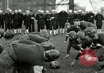 Image of US Navy football players North Chicago Illinois USA, 1916, second 27 stock footage video 65675077366